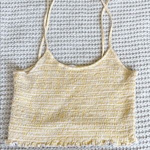 Summer Yellow Tank Top